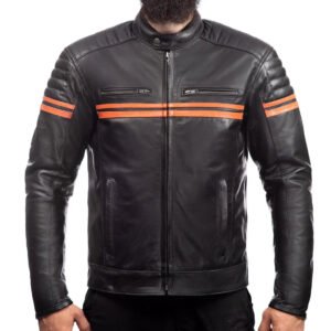 Metropolis Biker Leather Jacket