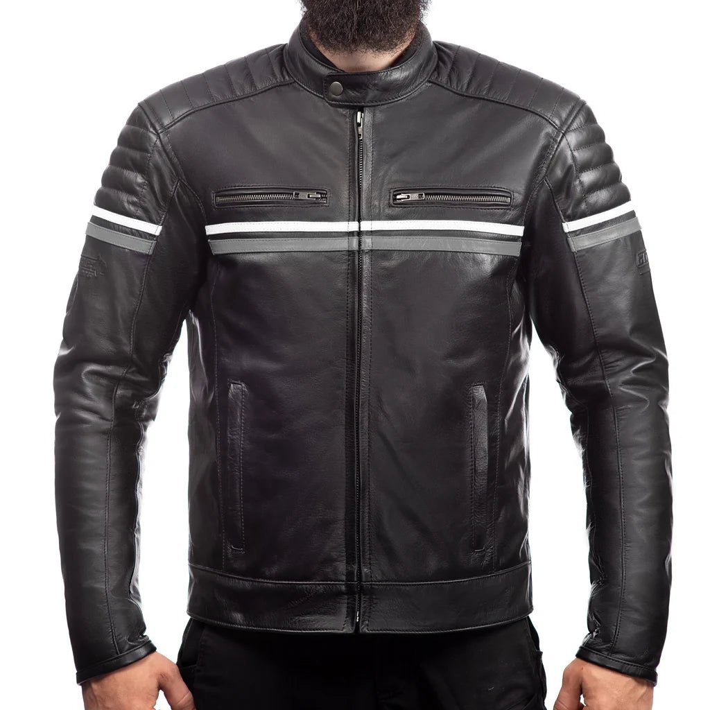 Metropolis Biker Leather Jacket
