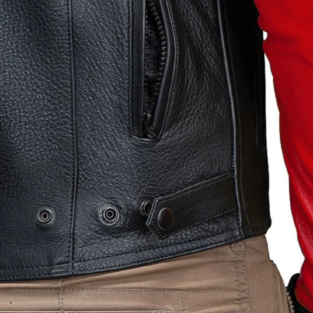 Legacy Red Motorcycle Racing Leather Jacket - Image 5
