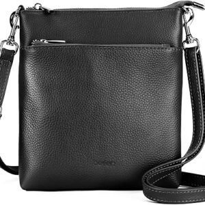 Genuine Leather Crossbody Purses for Women Travel Cross Body Bags