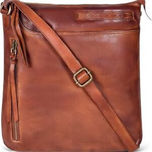 Genuine Leather Crossbody Bag For Women - Medium Cross Body Handbag Purse