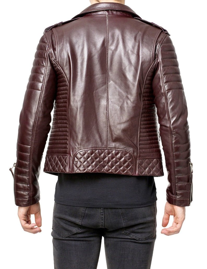 Brown Leather Jacket - Image 2