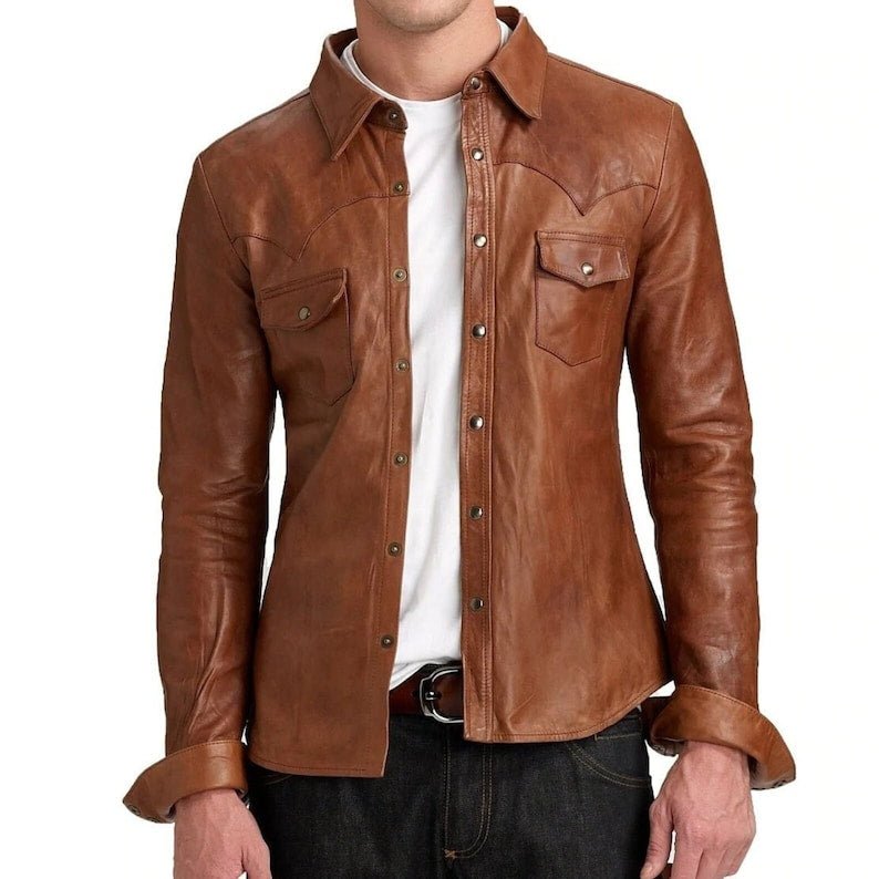 Brown Leather Jacket